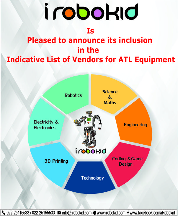 Indicative List of Vendors for ATL Equipment - iRobokid